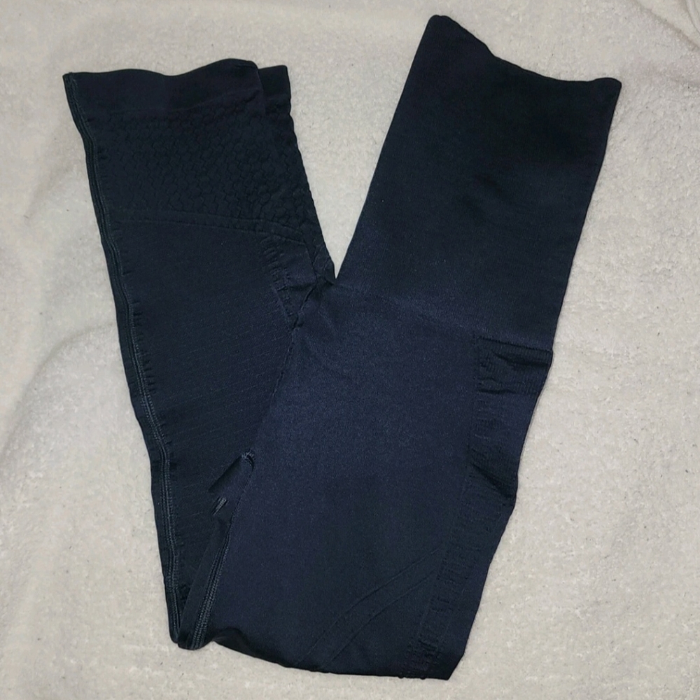 Mother Tucker XS Navy Blue Leggings Belly Bandit Shapewear